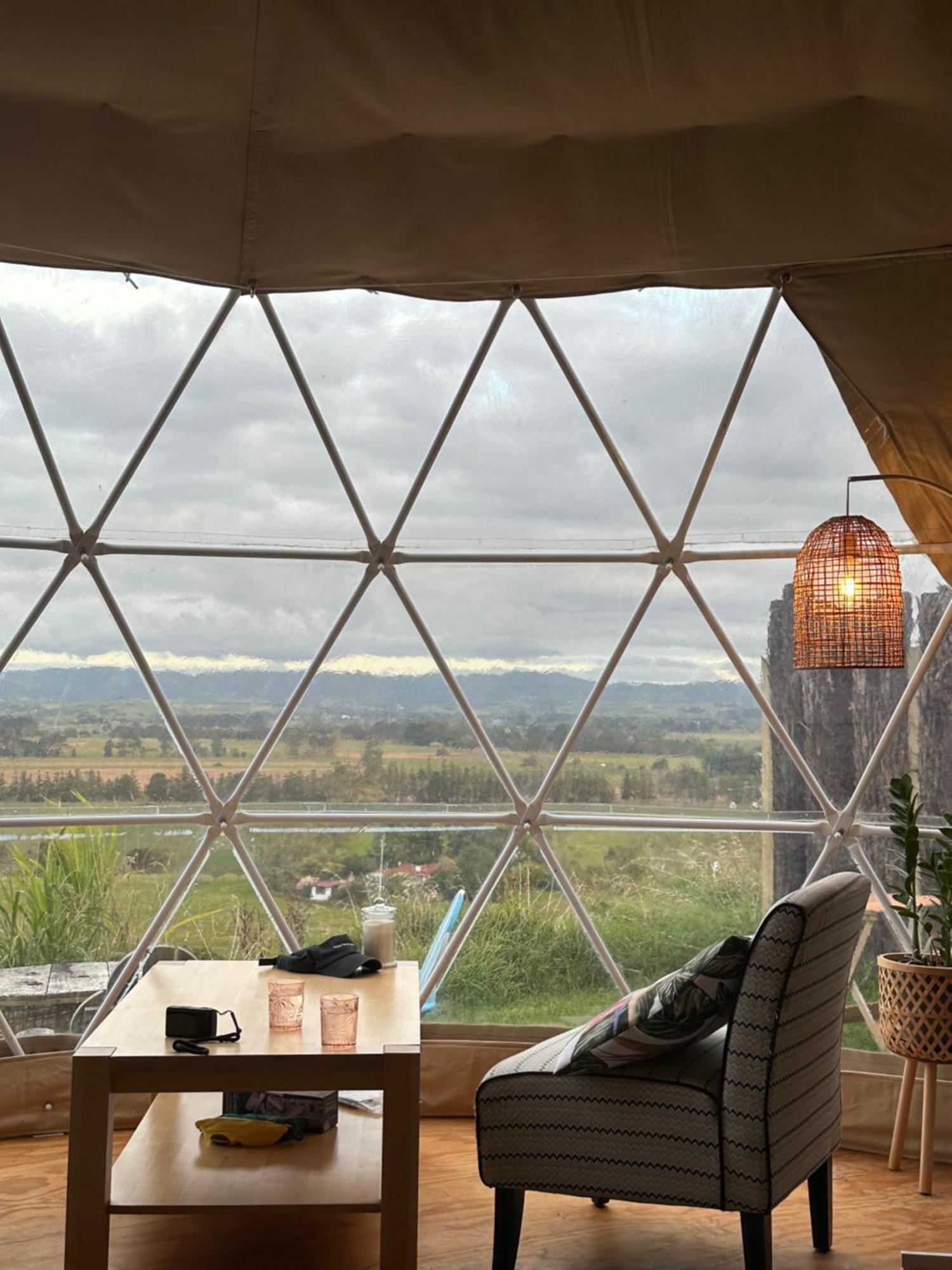 1 Waipu Off-Grid Eco Seaview Geodesic Glamping Dome Hotel Buitenkant foto