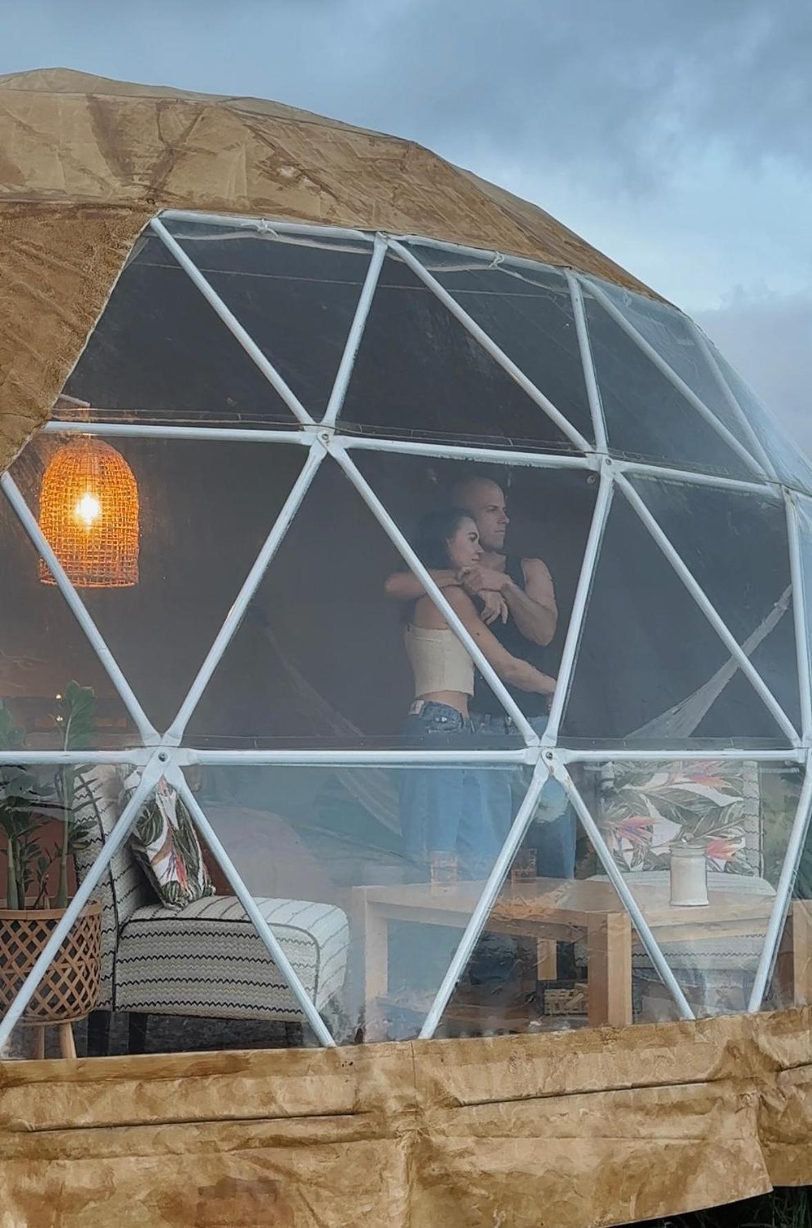 1 Waipu Off-Grid Eco Seaview Geodesic Glamping Dome Hotel Buitenkant foto